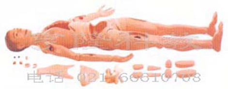 護理模型|高級全功能護理訓練模擬人（男性）