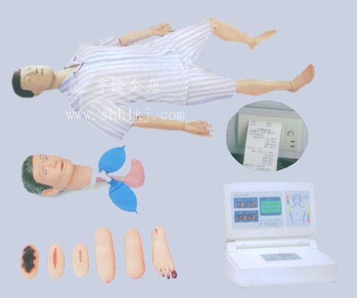 多功能急救護(hù)理訓(xùn)練模擬人（心肺復(fù)蘇、基礎(chǔ)護(hù)理）