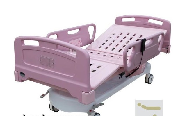 ABS床頭護(hù)欄帶輪電動二功能護(hù)理床